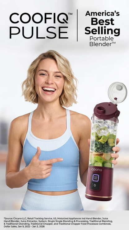 COOFIQ Portable Cordless Blender